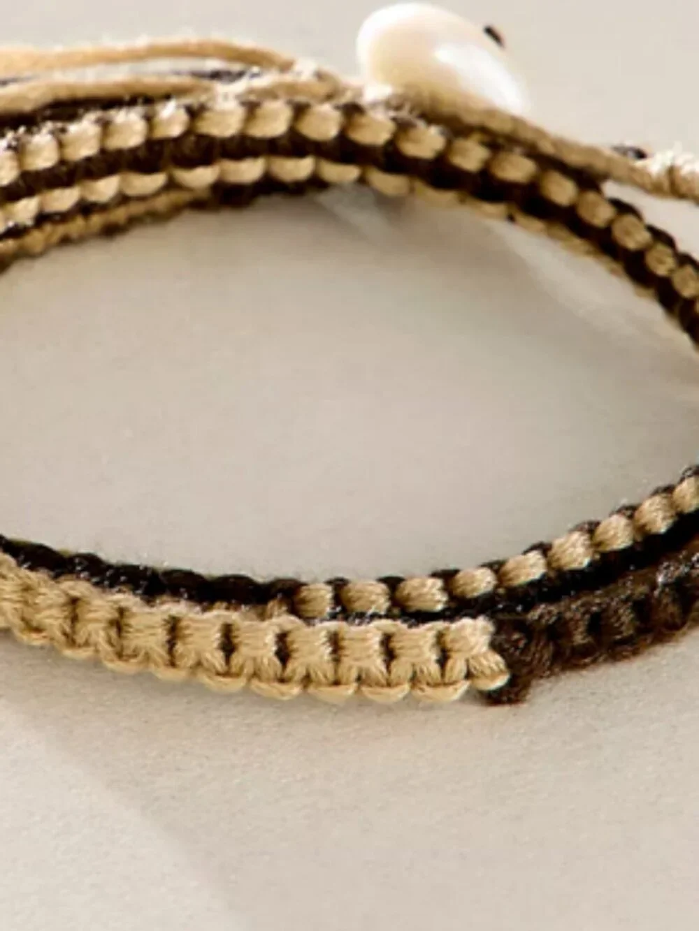 NWT Free People Double Wrap Bracelet Chocolate